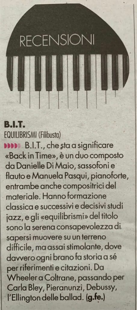 Il Manifesto luglio, 2023 Danielle Di Majo